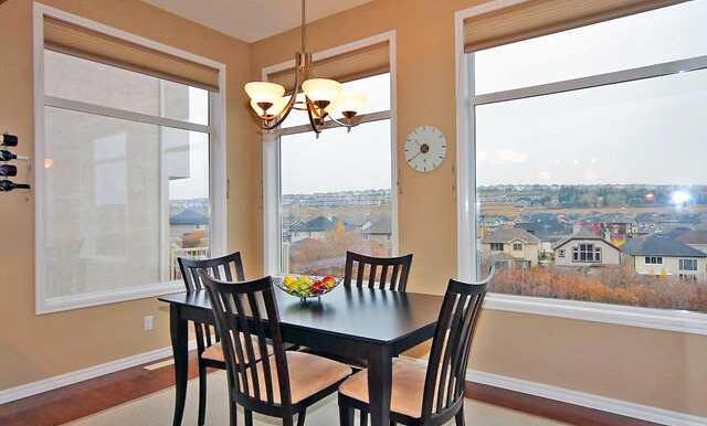 Dining Room. Incredible views across the ravine from the dinning